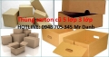 bán sĩ và lẻ thùng carton cũ giá rẻ