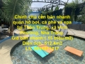 Chính chủ cần bán nhanh quán hồ bơi, cà phê và spa tại Thôn Trung, xã Vĩnh Phương, Nha Trang.