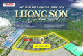 Dự án HUD Lương Sơn-Hòa Bình giá hơn 1 tỷ/lô đất cạnh chợ đêm Lương Sơn